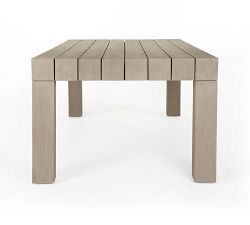 Thorton Teak Rectangular Outdoor Dining Table (87&quot;)