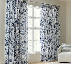 Garden Floral Blackout Curtain