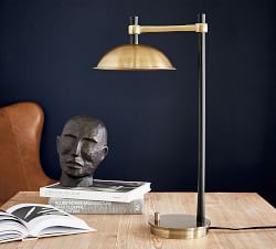 Leland Metal Task Table Lamp (25")