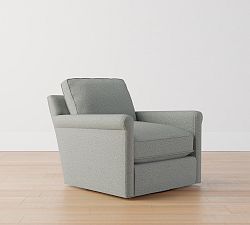 Open Box: Tyler Roll Arm Swivel Chair