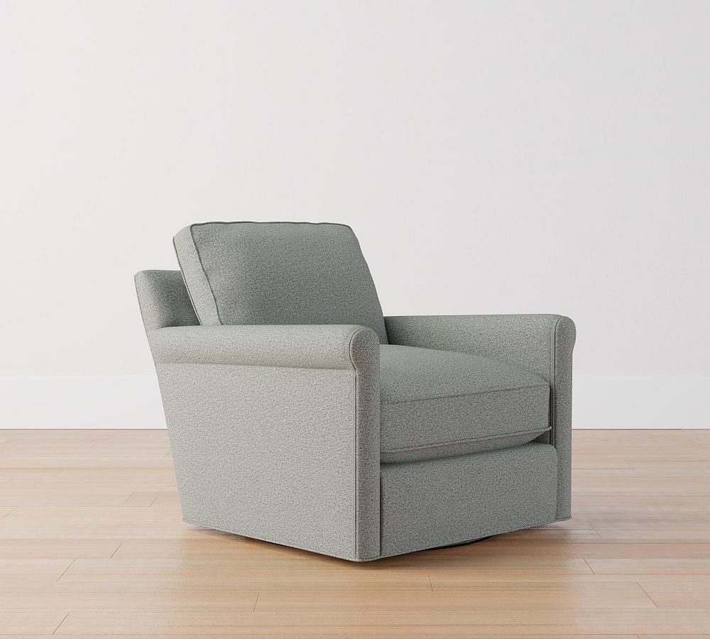 Open Box: Tyler Roll Arm Swivel Chair