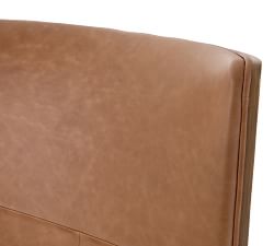 Elm Leather Swivel Desk Chair