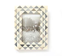 Kajri Bone Picture Frame - Gray