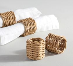 Willow Wicker Napkin Rings