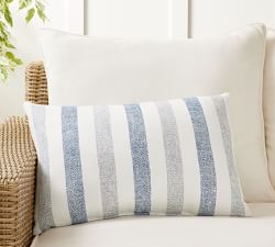 Open Box: Sunbrella&#0174; Rue Multi Stripe Outdoor Pillow