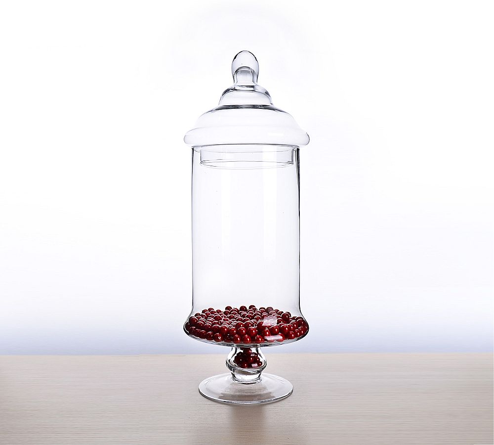 Open Box: Glass Candy Jar, Large - Apothecary