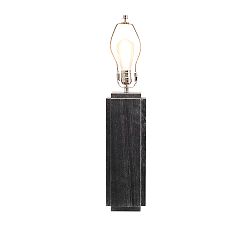 Open Box: Amara Marble Lamp Base, Black