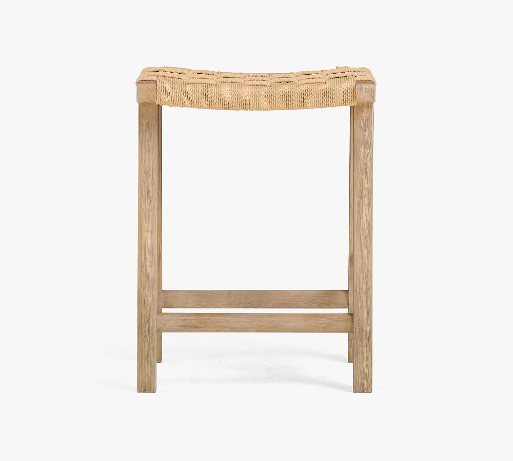Fenton Woven Backless Stool