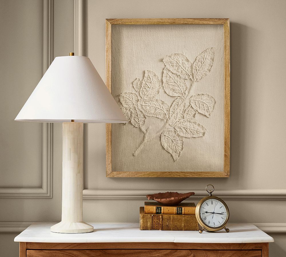 Ivory Floral Wall Art