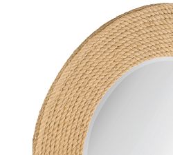 Cape Cod Rope Round Wall Mirror