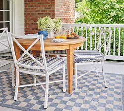 Erin Gates By Momeni Saybrook Check Outdoor Performance Rug