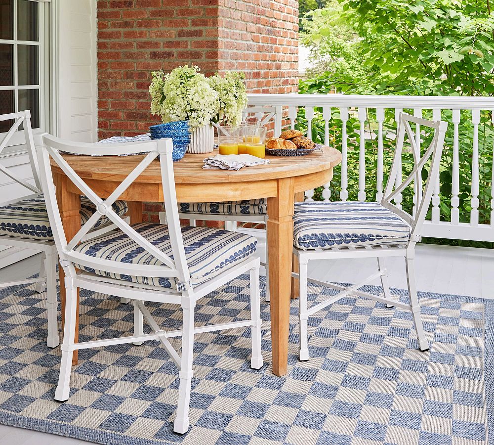 Erin Gates By Momeni Saybrook Check Outdoor Performance Rug