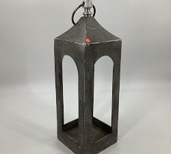 Open Box: Caleb Handcrafted Metal Outdoor Lantern