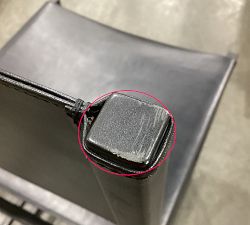 Open Box: Hardy Leather Stool