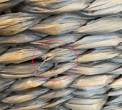 Open Box: Seagrass Handcrafted Divided Hamper