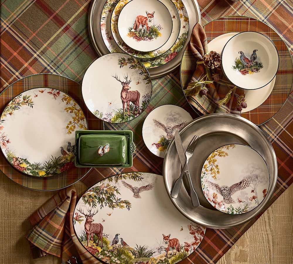 Fantastical Forest Stoneware Dinnerware Collection