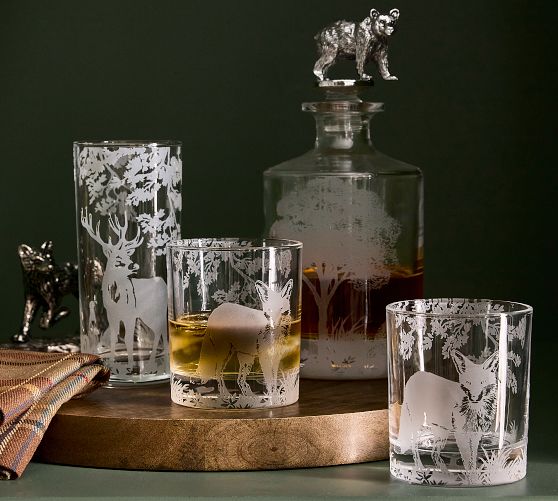 Fantastical Forest Cocktail Glasses
