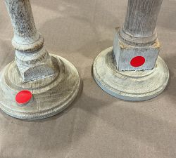 Open Box: Found Reclaimed Candle Holders - Set of 6