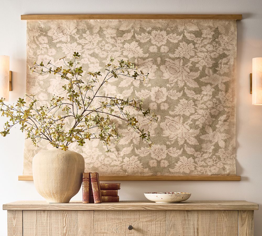 Floral Print Tapestry