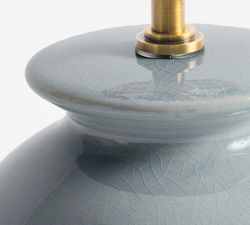 Mccoy Ceramic Globe Table Lamp (16&quot;-24&quot;)