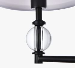 Catrin Double Shade Sconce (17&quot;)