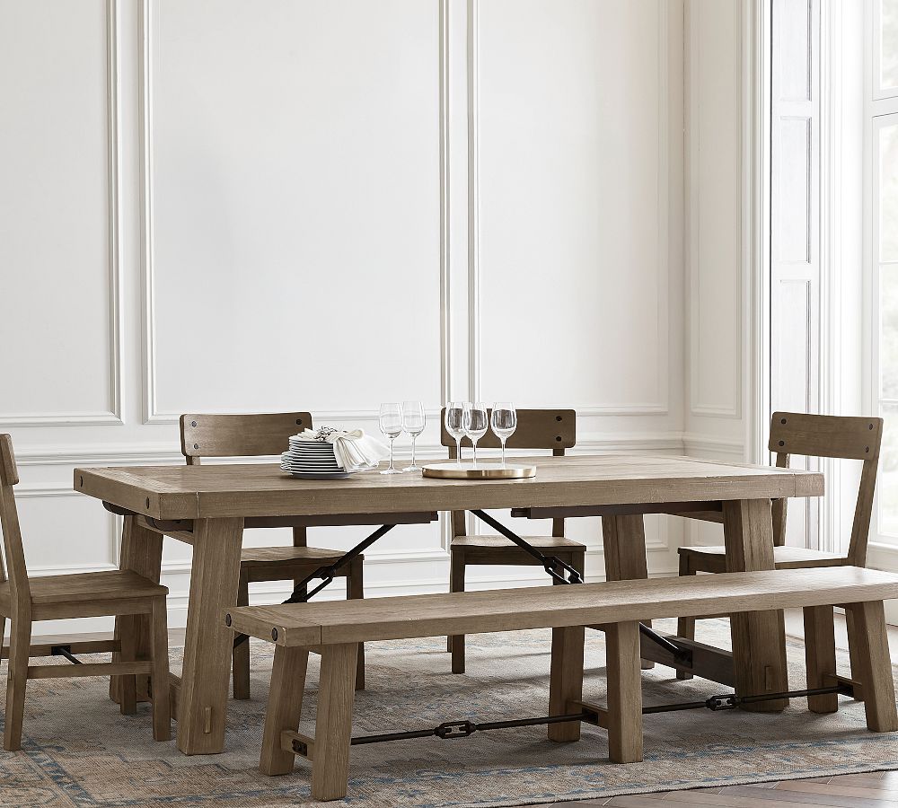 Benchwright Extendable Dining Table (60&quot;-144&quot;)