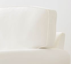 Buchanan Roll Arm 3-Piece L-Shaped Curved Wedge Sectional (98&quot;)