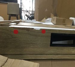 Open Box: Portola Air Hockey Table - Seadrift