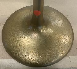 Open Box: Round Metal Drink Table (9.5&quot;)