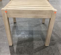 Open Box: Indio Coastal Mahogany/Rope Stacking Dining Side Chair