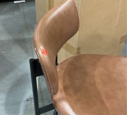 Open Box: Maison Leather Stool