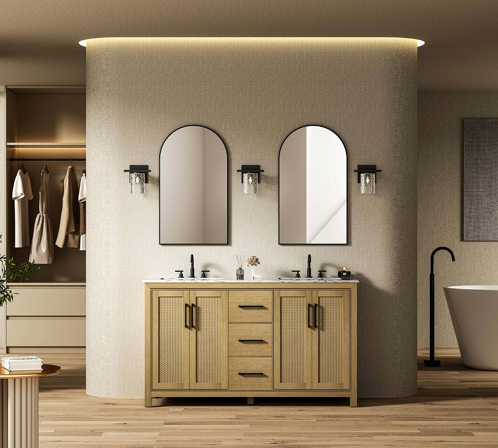 Delmere 60-84&quot; Double Sink Vanity