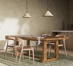 Jade Reclaimed Wood Dining Table (87&quot;-110&quot;)