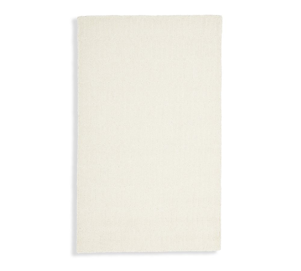 Open Box: Capitola Hand-Tufted Wool Rug, 3' x 5' - Ivory