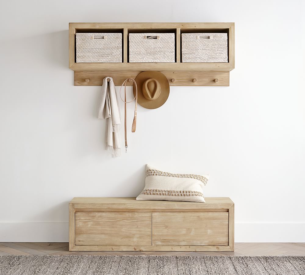 Folsom Entryway Wall Shelf &amp; Bench