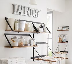 Galvanized Laundry Sign