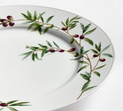 Monique Lhuillier Olive Orchard Dinner Plates - Set of 4
