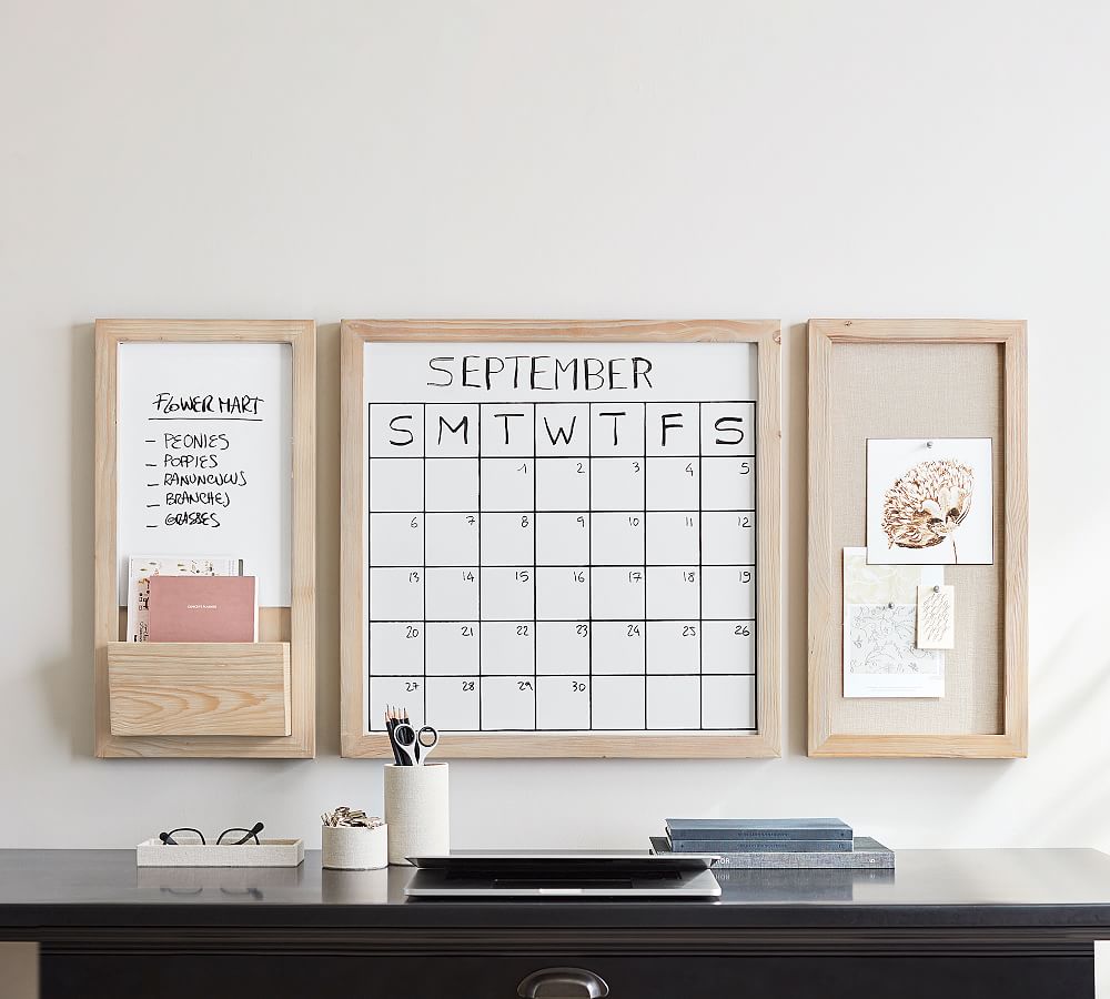 Folsom 3-Piece Home Office Set - Desert Pine