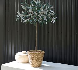 Safi Handwoven Seagrass Outdoor Planters