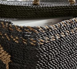Asher Handwoven Seagrass Lidded Basket