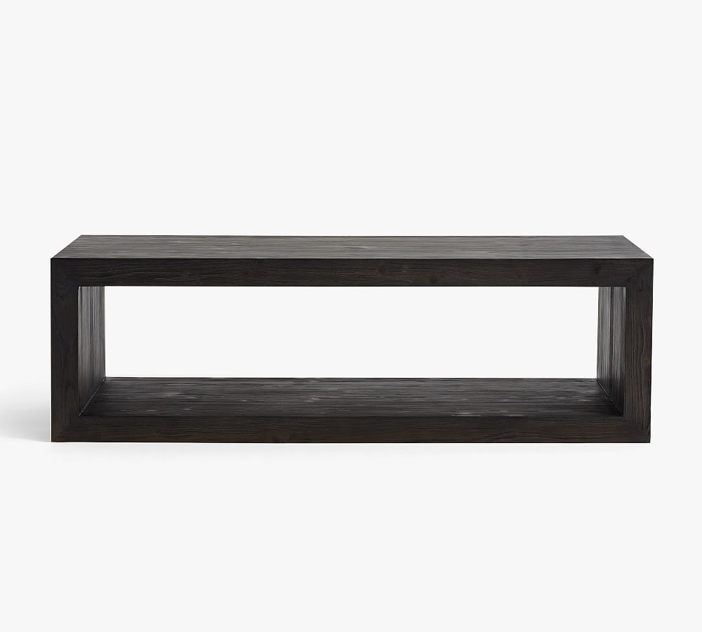 Folsom Rectangular Coffee Table (58") - Charcoal