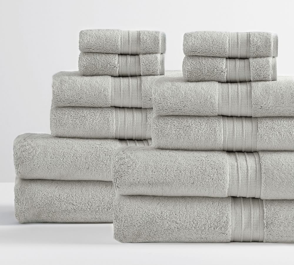 Hydrocotton Towel Bundles - Gray Mist Set of 12