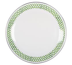 Golden Rabbit Green Scallop Enamel Collection