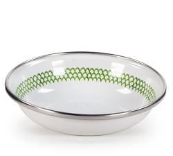 Golden Rabbit Green Scallop Enamel Collection