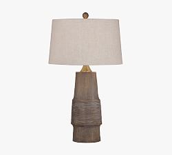 Open Box: Davol Wood Table Lamp