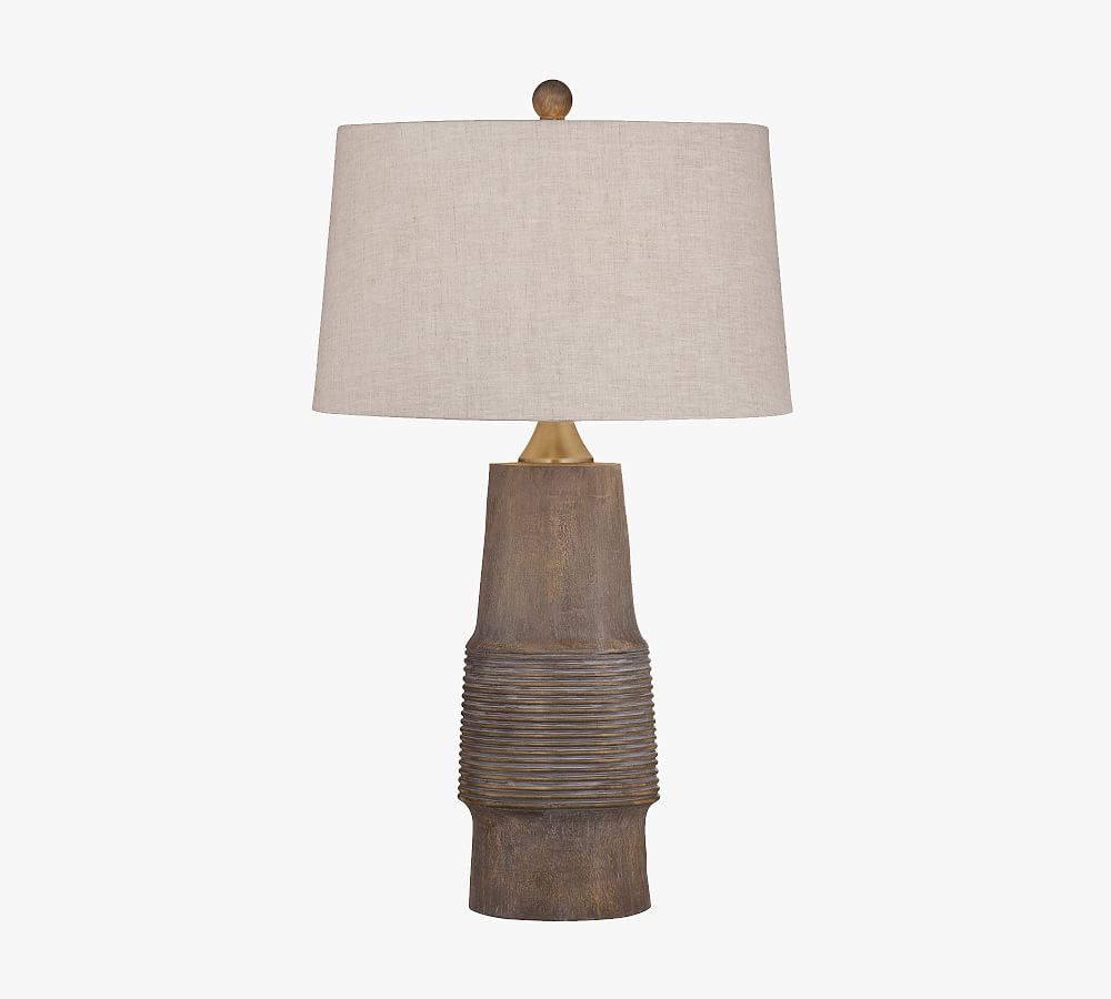 Open Box: Davol Wood Table Lamp