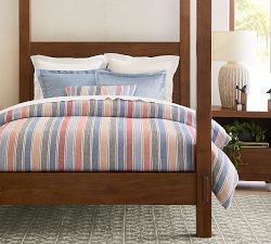 Silas Stripe Cotton Duvet Cover &amp; Shams