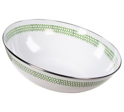 Golden Rabbit Green Scallop Enamel Collection