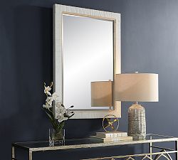 Nantucket Rattan Rectangular Wall Mirror