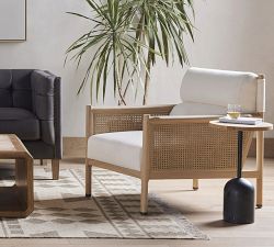 Roman Round Marble Accent Table